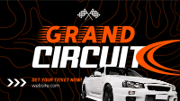 Racing Contest Facebook Event Cover Design