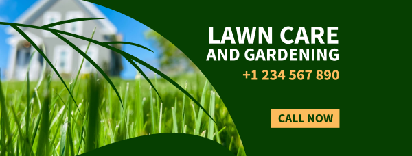 Lawn and Gardening Service Facebook Cover Design Image Preview