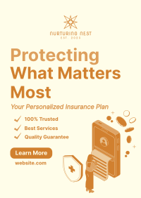 Insurance Investment Plan Poster Image Preview