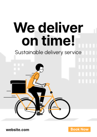 Bicycle Delivery Flyer | BrandCrowd Flyer Maker