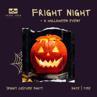 Fright Night Party Instagram post Image Preview