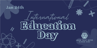 Celebrate Education Day Twitter post Image Preview