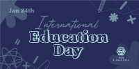 Celebrate Education Day Twitter Post Image Preview