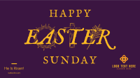 Rustic Easter Facebook event cover Image Preview