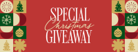 Christmas Season Giveaway Facebook cover Image Preview