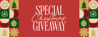 Christmas Season Giveaway Facebook cover Image Preview