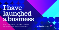 Geometric Gradient Business Opening Facebook ad Image Preview