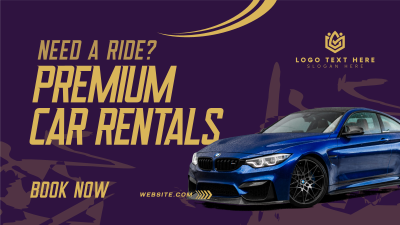 Premium Car Rentals Facebook event cover Image Preview