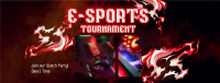 Gaming Tournament Stream Facebook Cover Preview