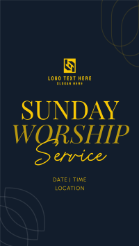 Worship Livestream Instagram story Image Preview