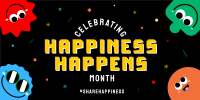 Share Happiness Twitter post Image Preview