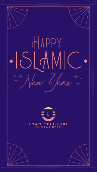 Elegant Islamic Year YouTube Short Design