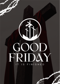 Simple Good Friday Poster Image Preview