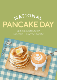 Picnic Pancake Poster Design