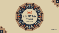 Eid Feast Celebration Facebook event cover Image Preview