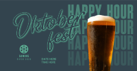Oktoberfest Party Facebook Ad Design