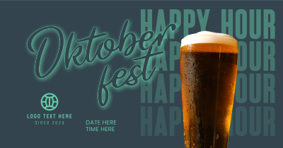 Oktoberfest Party Facebook ad Image Preview
