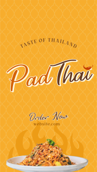 Authentic Pad Thai Video Image Preview