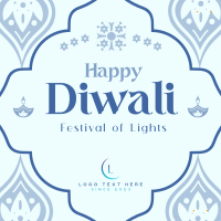 Festival Of Lights Instagram Post Design