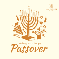 Picasso Passover Instagram Post Design