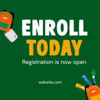 Enrollment Is Now Ongoing Instagram post Image Preview