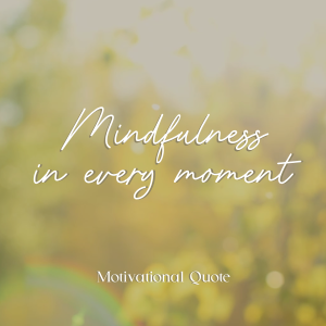 Mindfulness Quote Instagram post Image Preview