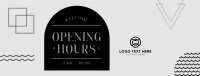 New Opening Hours Facebook Cover Design