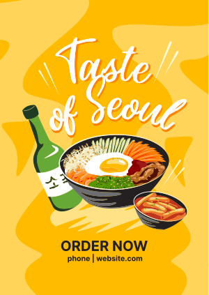 Taste of Seoul Food Poster Image Preview