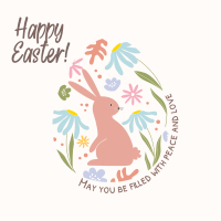 Fun Easter Bunny Linkedin Post Image Preview