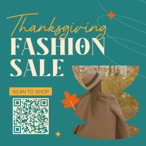 Retail Therapy on Thanksgiving Instagram post Image Preview