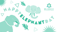 Abstract Elephant Facebook event cover Image Preview
