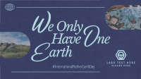 Celebrating Earth Day Animation Image Preview