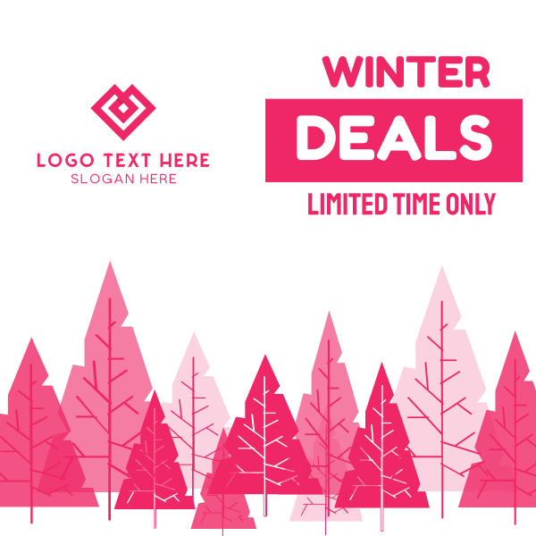 Winter Deals Instagram Post Design