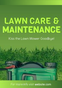 Lawn Care and Maintenance Poster Image Preview