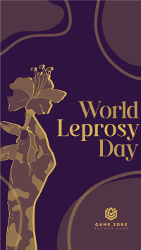 World Leprosy Day Awareness  Instagram Story Design