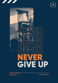 Never Give Up Poster Image Preview