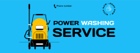 Pressure Wash Machine Facebook Cover Image Preview