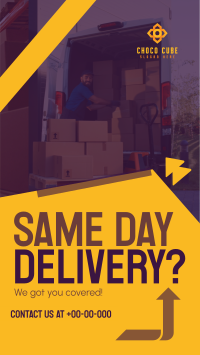 Reliable Delivery Courier Facebook story Image Preview