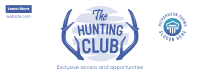 The Hunting Club Facebook Cover Image Preview