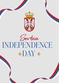 Serbia Independence Day Flyer Design