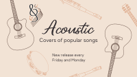 Acoustic Music Covers Animation Preview
