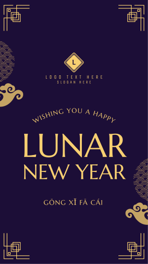 Lunar Year Tradition Facebook story Image Preview