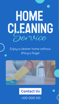 Cleaning Done Right Instagram Story Design