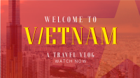 Vietnam Cityscape Travel Vlog Video Preview