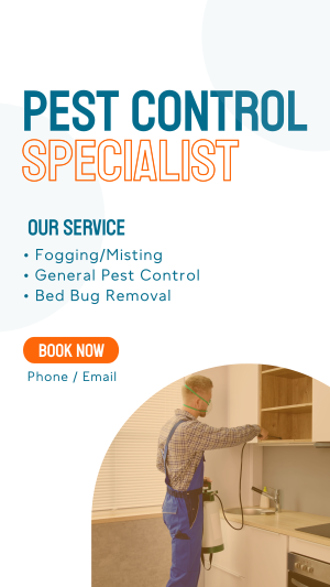 Pest Control Management Facebook story Image Preview