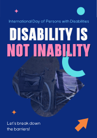 Disability Awareness Poster Image Preview
