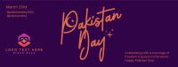 Pakistan Day Moon Facebook cover Image Preview
