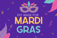 Mardi Gras Celebration Pinterest board cover Image Preview