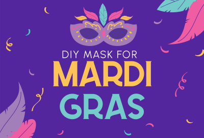 Mardi Gras Celebration Pinterest board cover Image Preview
