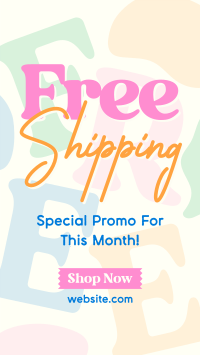 Special Shipping Promo TikTok Video Image Preview